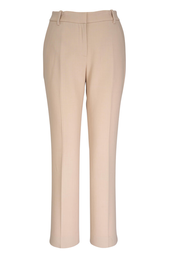 Lafayette 148 New York - Plaster Double Face Wool Manhattan Slim Ankle Pant