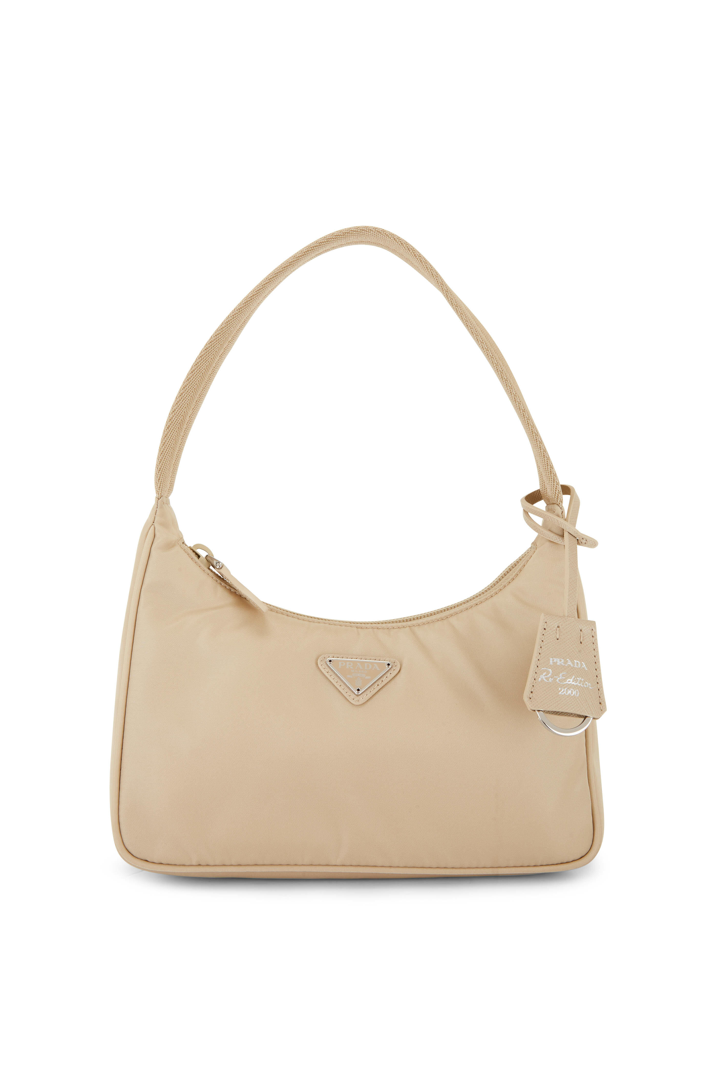 Prada - Deserto Sand Re-Edition Nylon Mini Shoulder Bag