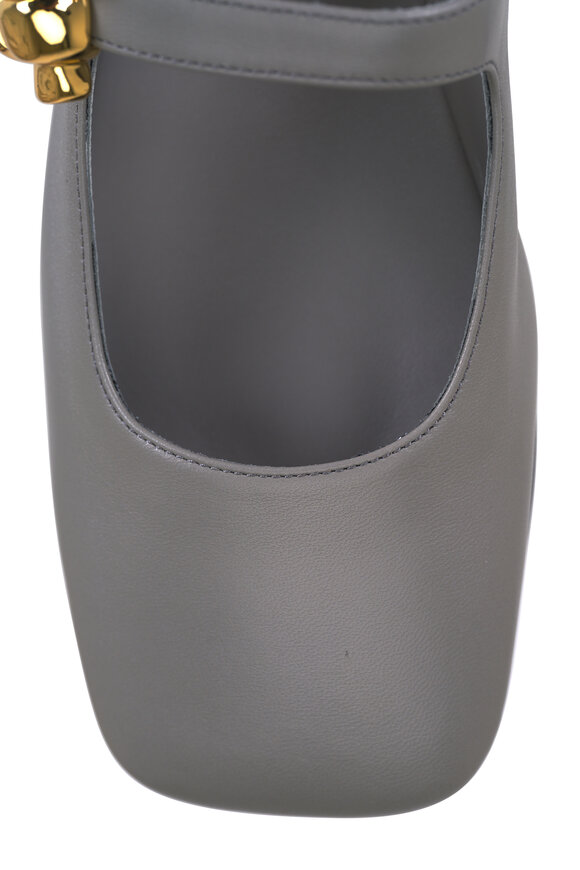 Bottega Veneta Lagoon Nappa Mary Jane Flat - view 5