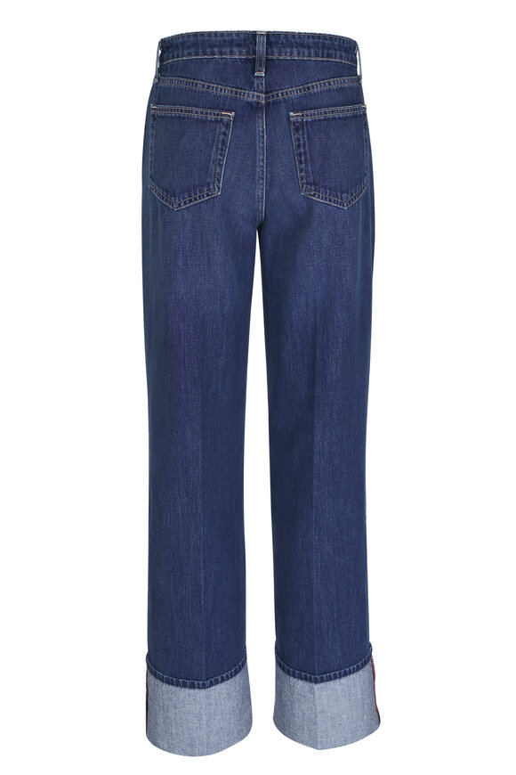 L'Agence - Miley Lampson Blue Cuffed Jean