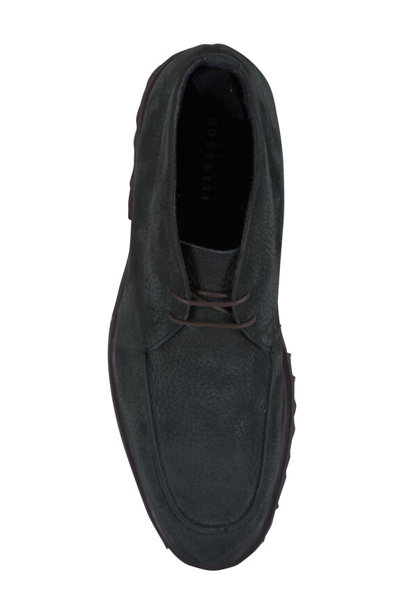 Fratelli Rossetti Etna Lichene Dark Green Suede Ankle Boot - view 4