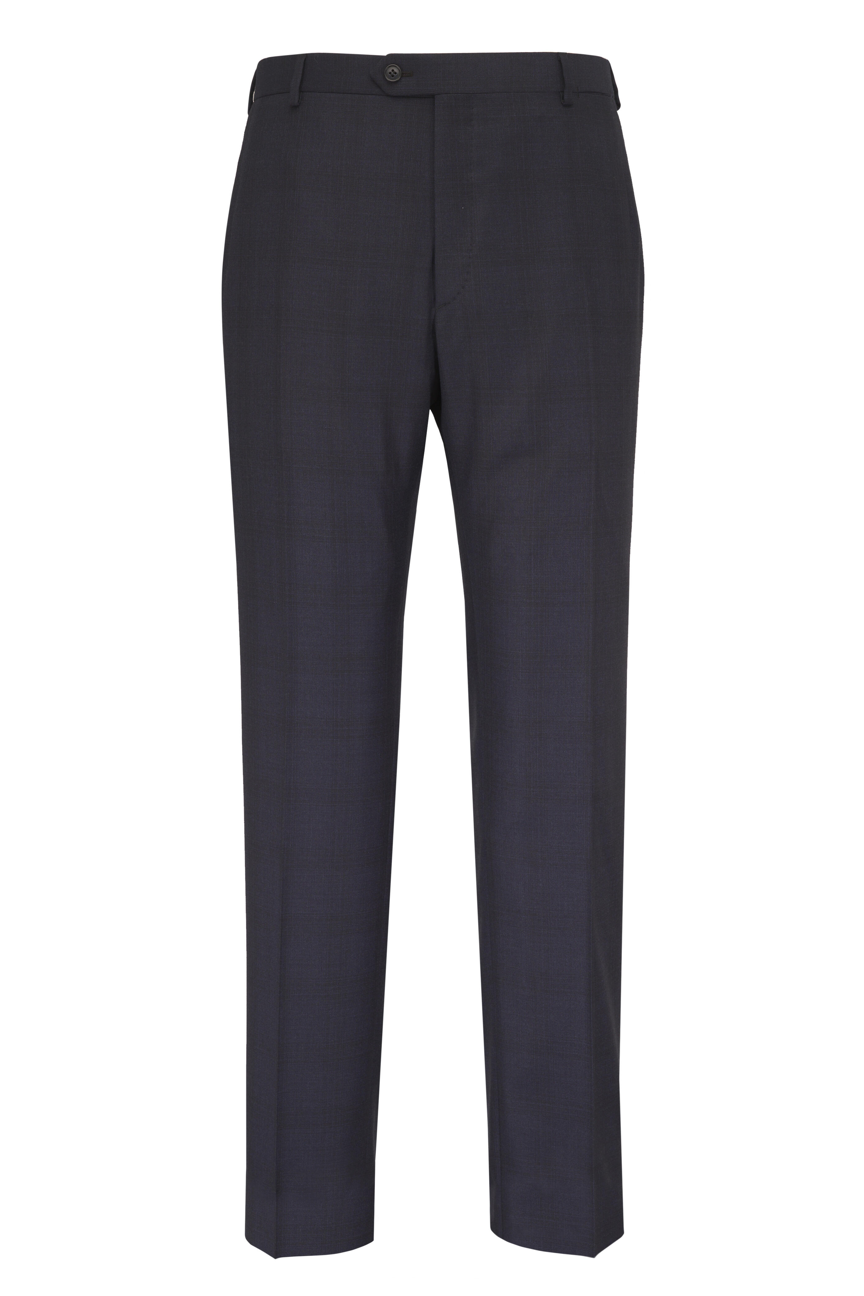 Brioni - Navy Blue 150's Check Wool Suit - view 4