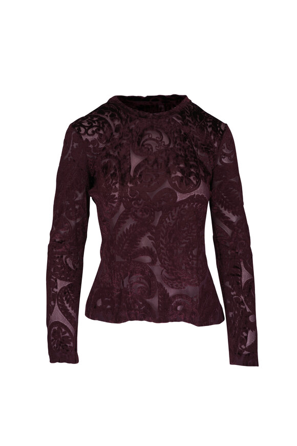 Dolce & Gabbana - Blue Printed Silk Tank Top | Mitchell Stores