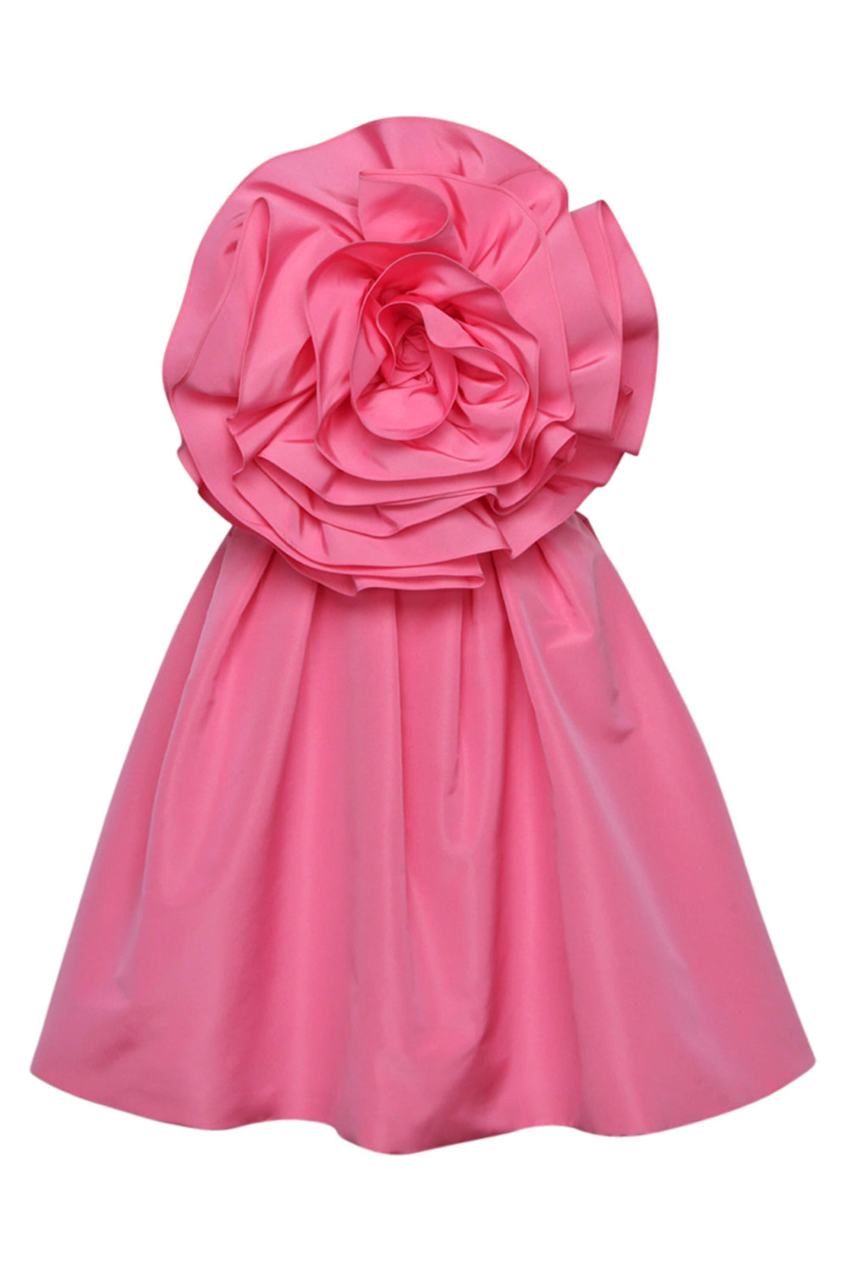 Carolina Herrera - Happy Pink Flower Mini Dress