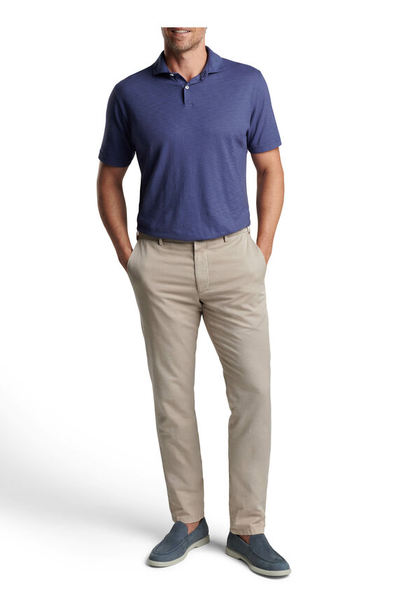 Peter Millar - Somerset Khaki Flat Front Pant 