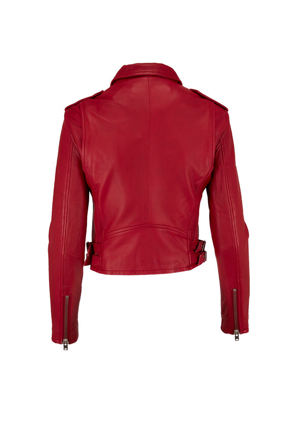 IRO - Ashville Red Ruby Leather Jacket