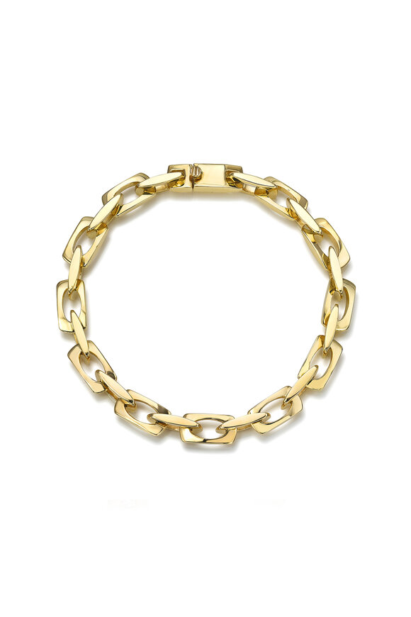 Dru Godfather Solid Gold Link Bracelet 