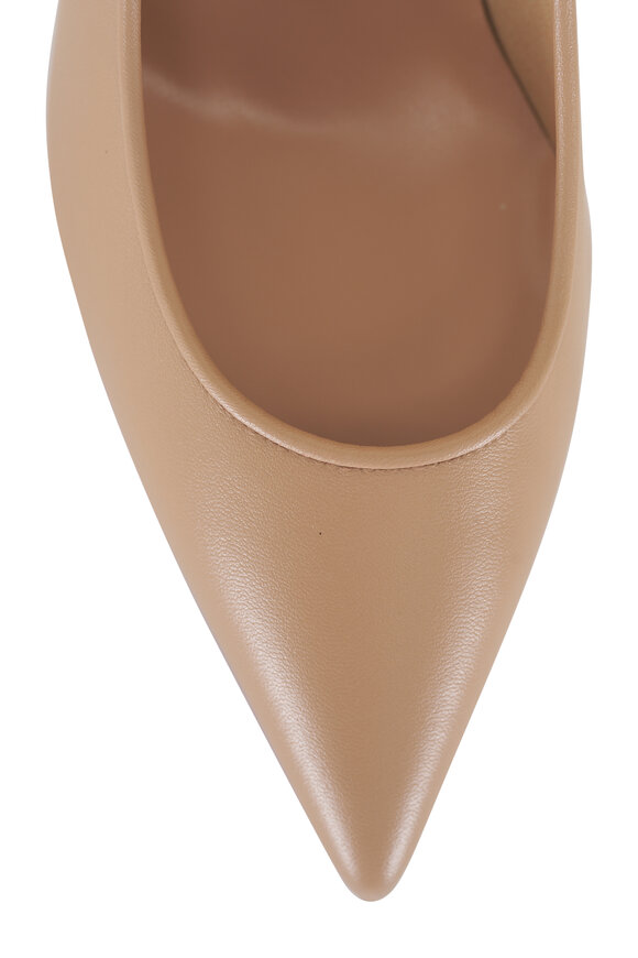 Christian Louboutin - Sporty Kate Blush Leather Pump, 85mm