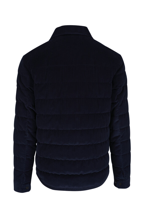 Moncler - Navy Corduroy Cotton Shacket