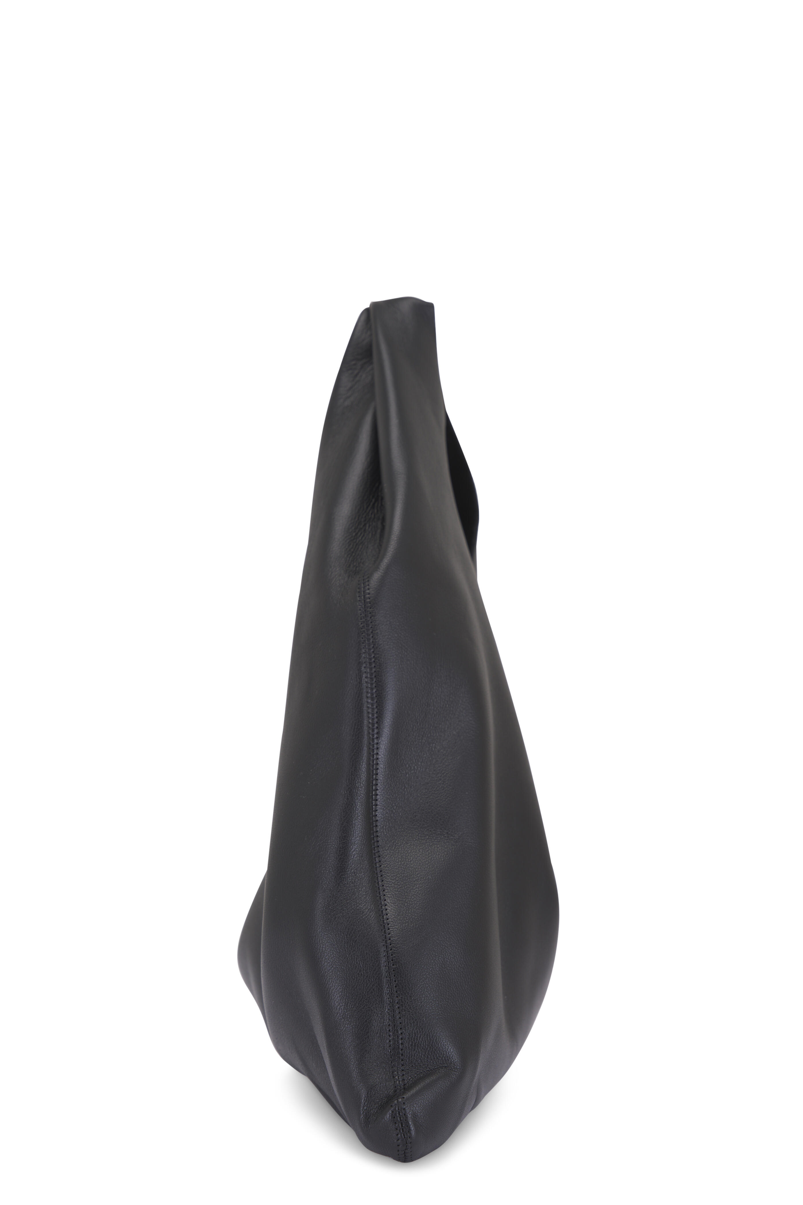THE ROW ブラック スモール Bindle トートバッグ The Row - Small Black Leather Bindle Bag | Mitchell Stores
