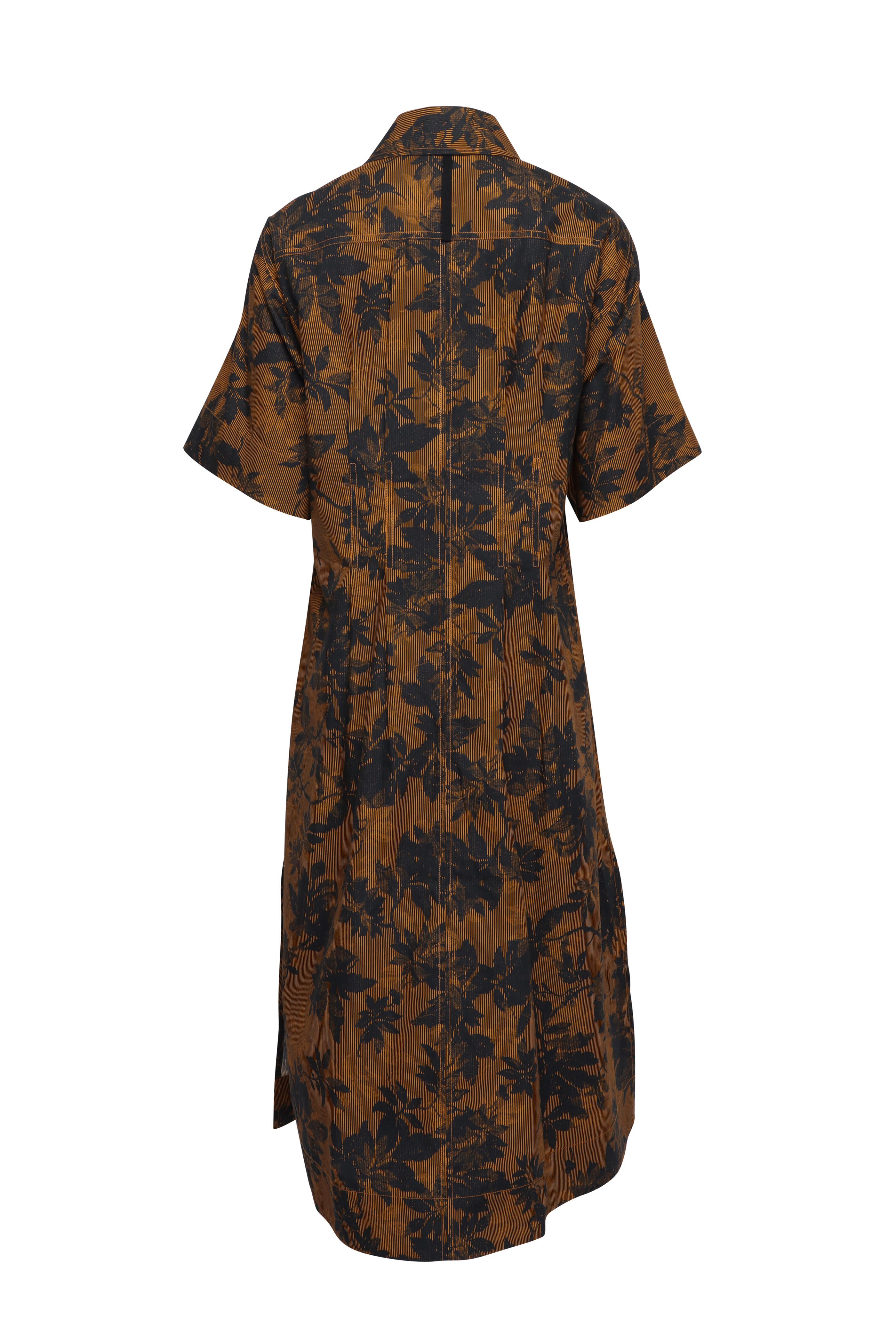 Lee Mathews - Ivy Copper Shirtdress