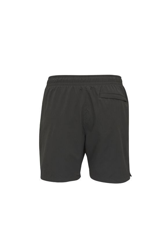 Faherty Brand Shorelite Mountain Black Swim Trunks - view 2