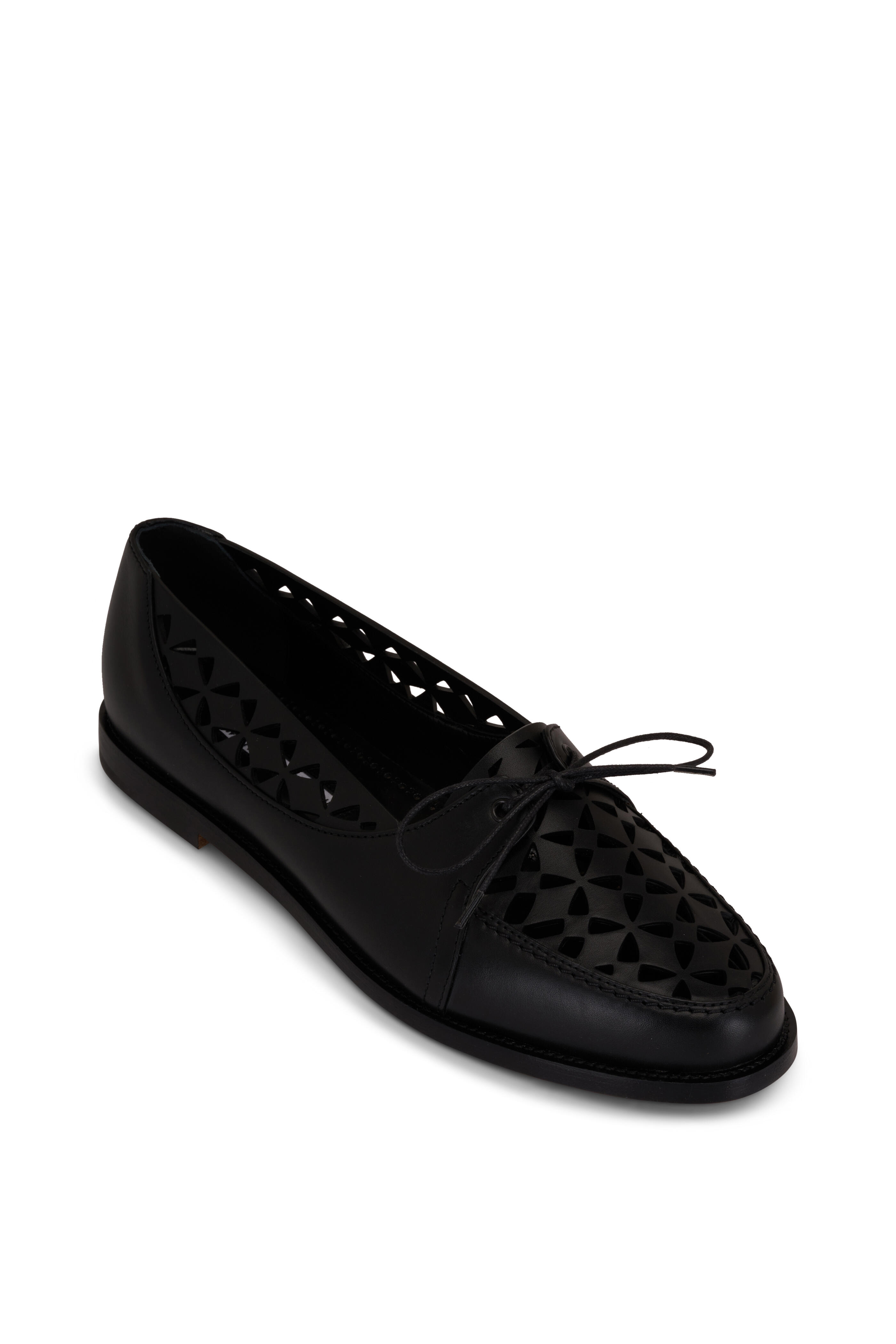 【MANOLO BLAHNIK 】★CDelirium カットアウト レザーローファー MANOLO BLAHNIK 】☆CDelirium カットアウト レザーローファー
