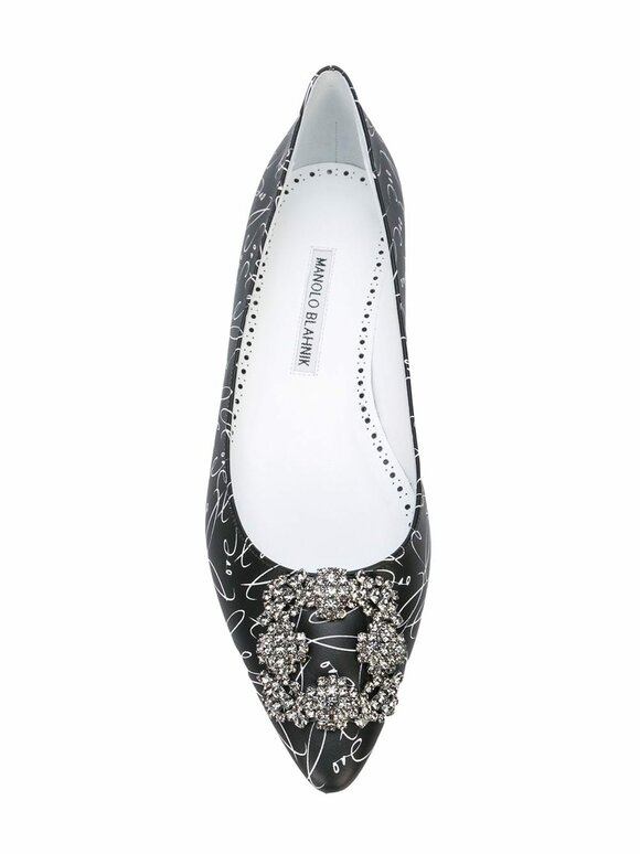 Manolo Blahnik - 10 Year Anniversary Decade Of Love Hangisi Flat 