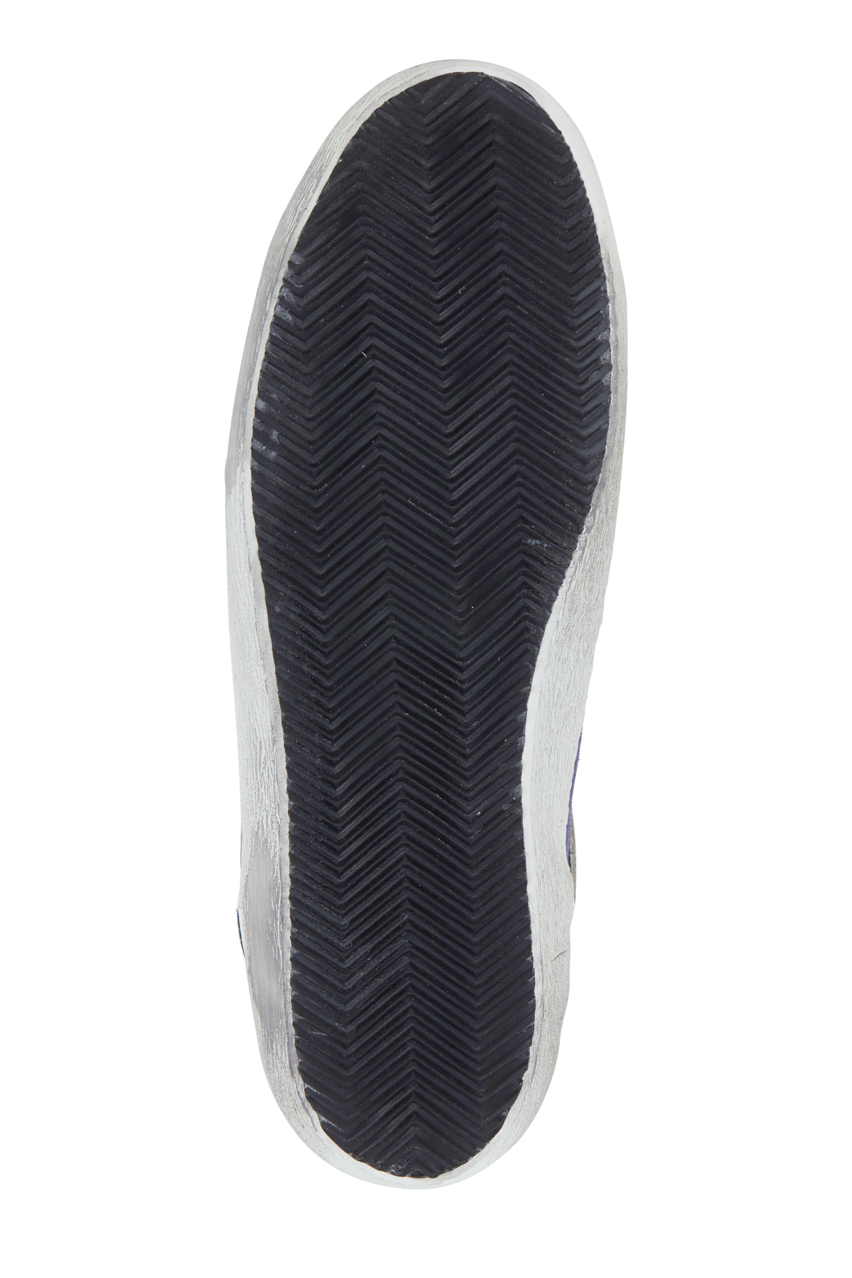 Golden Goose - Superstar Navy Suede White Star Sneaker