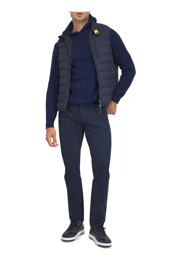 To Boot New York Lennon Navy Blue Leather & Suede Sneaker - view 5