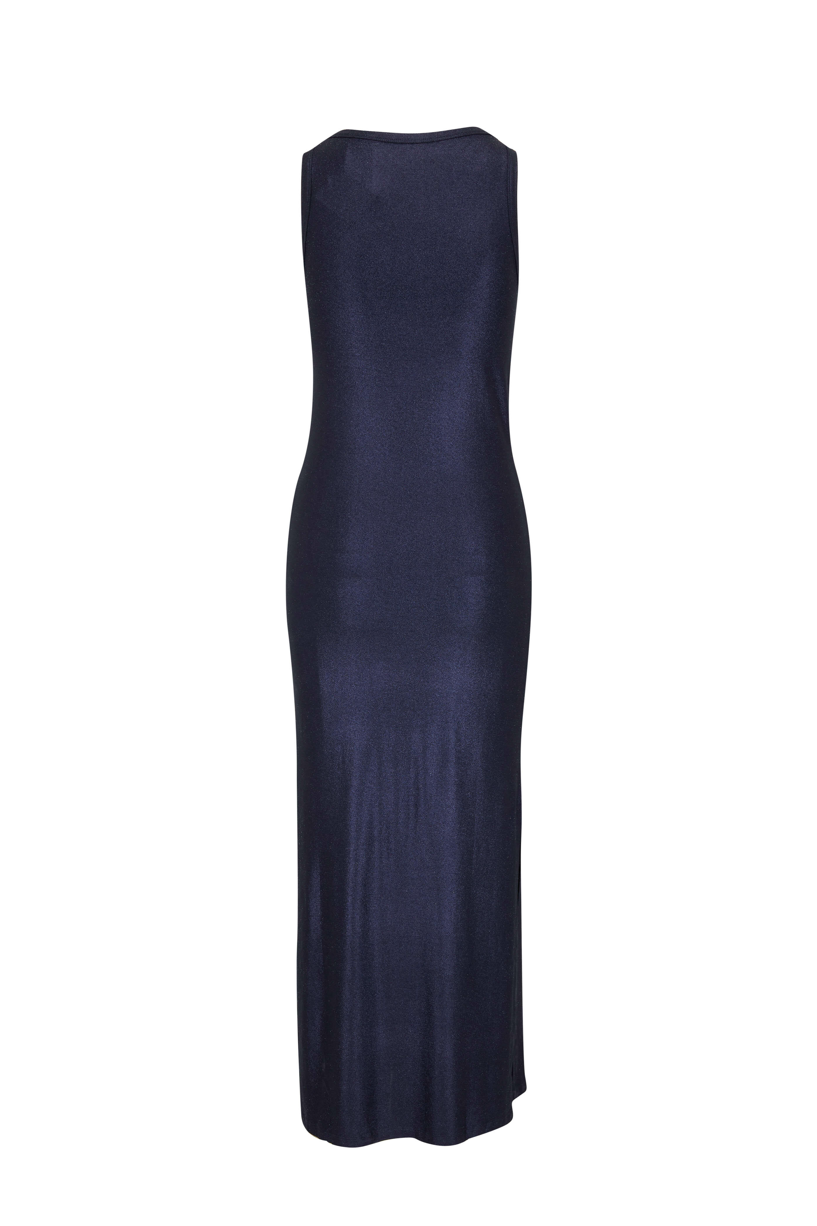 MULTIPLES Women's Scoop Neck Tank Dress - Slimming A-Line Dress With Tummy Control Panel