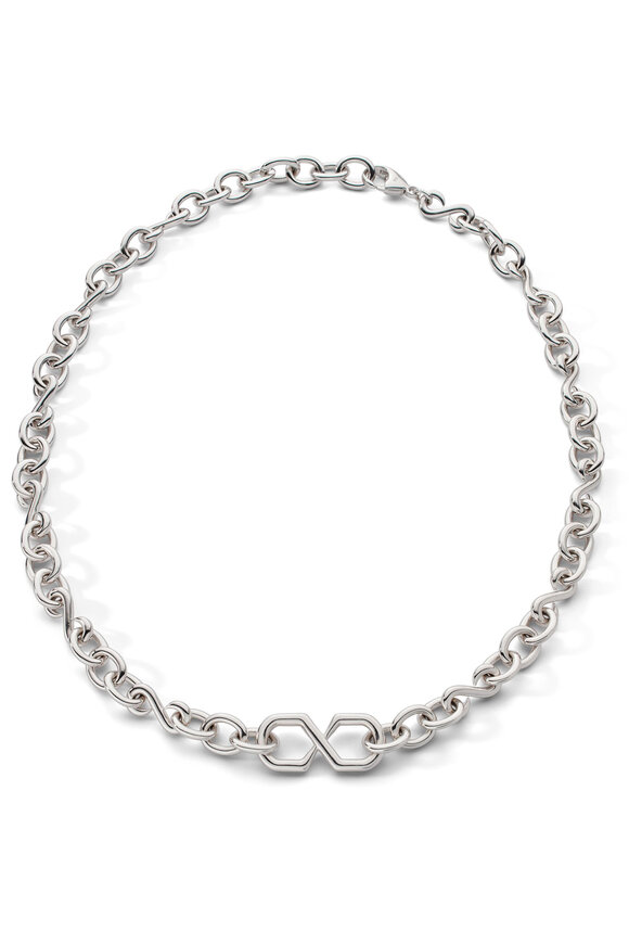 Monica Rich Kosann "The Symbol" Infinity Link 18" Necklace