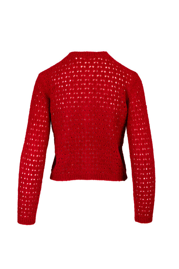 Frame The Lipstick Chenille Cardigan - view 2