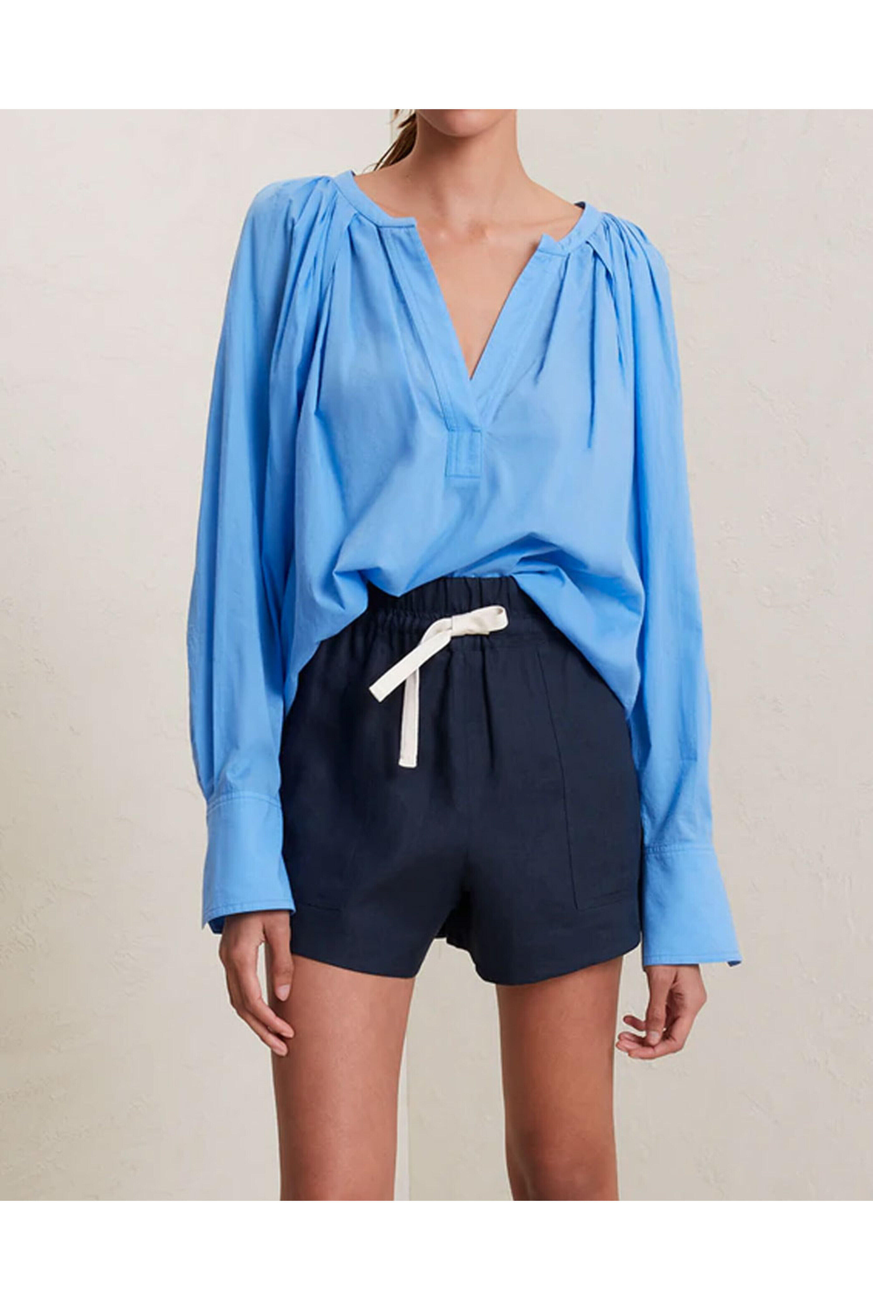 A.L.C. - Blue Sea Nomad Top