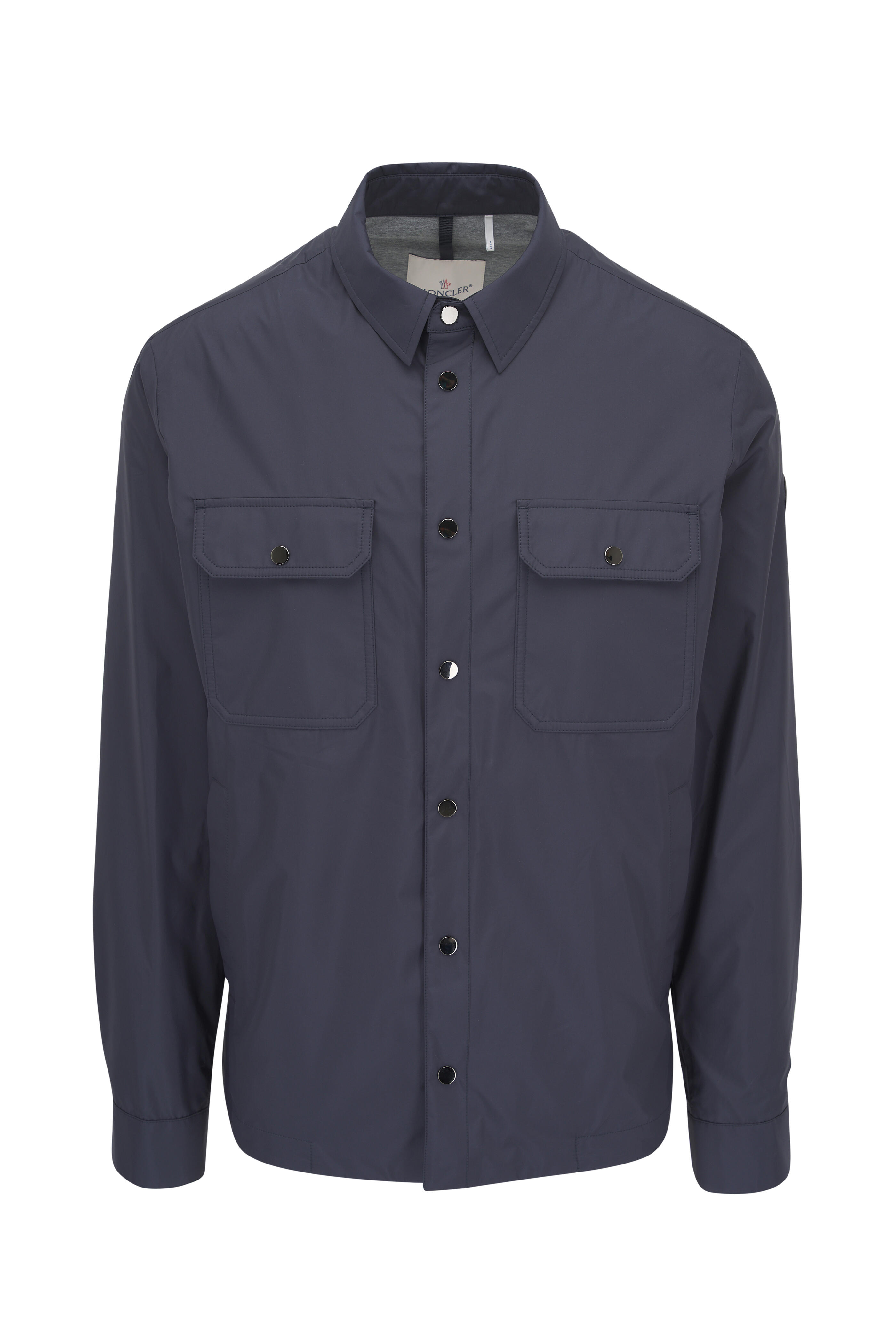 Moncler - Navy Blue Shirt Jacket