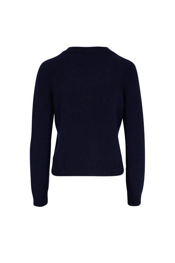 Lisa Yang - Mable Navy Cashmere Sweater 