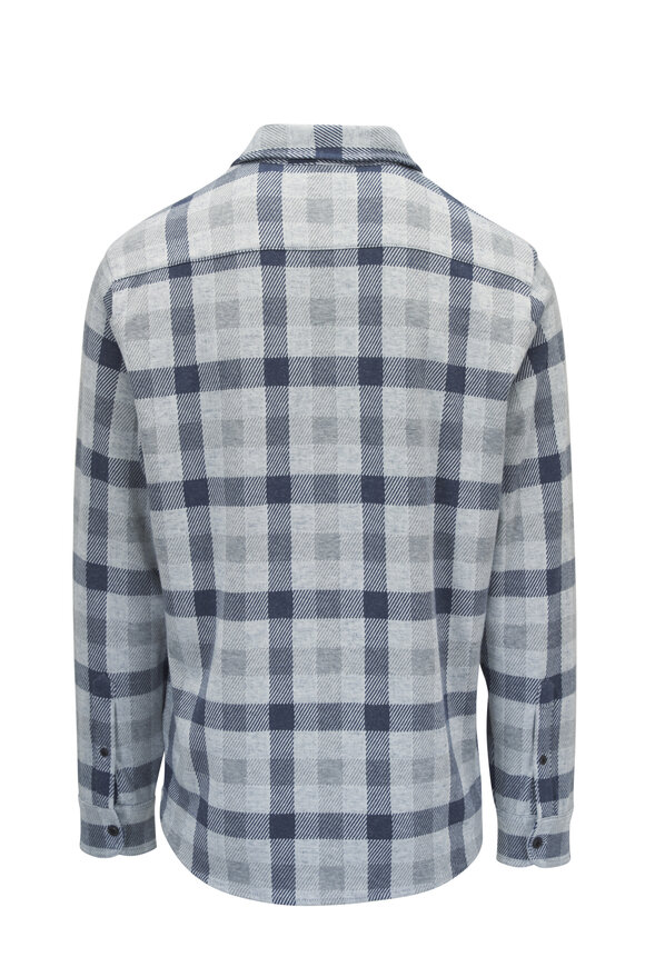 Faherty Brand - Legend™ Snowy Night Check Sweater Shirt