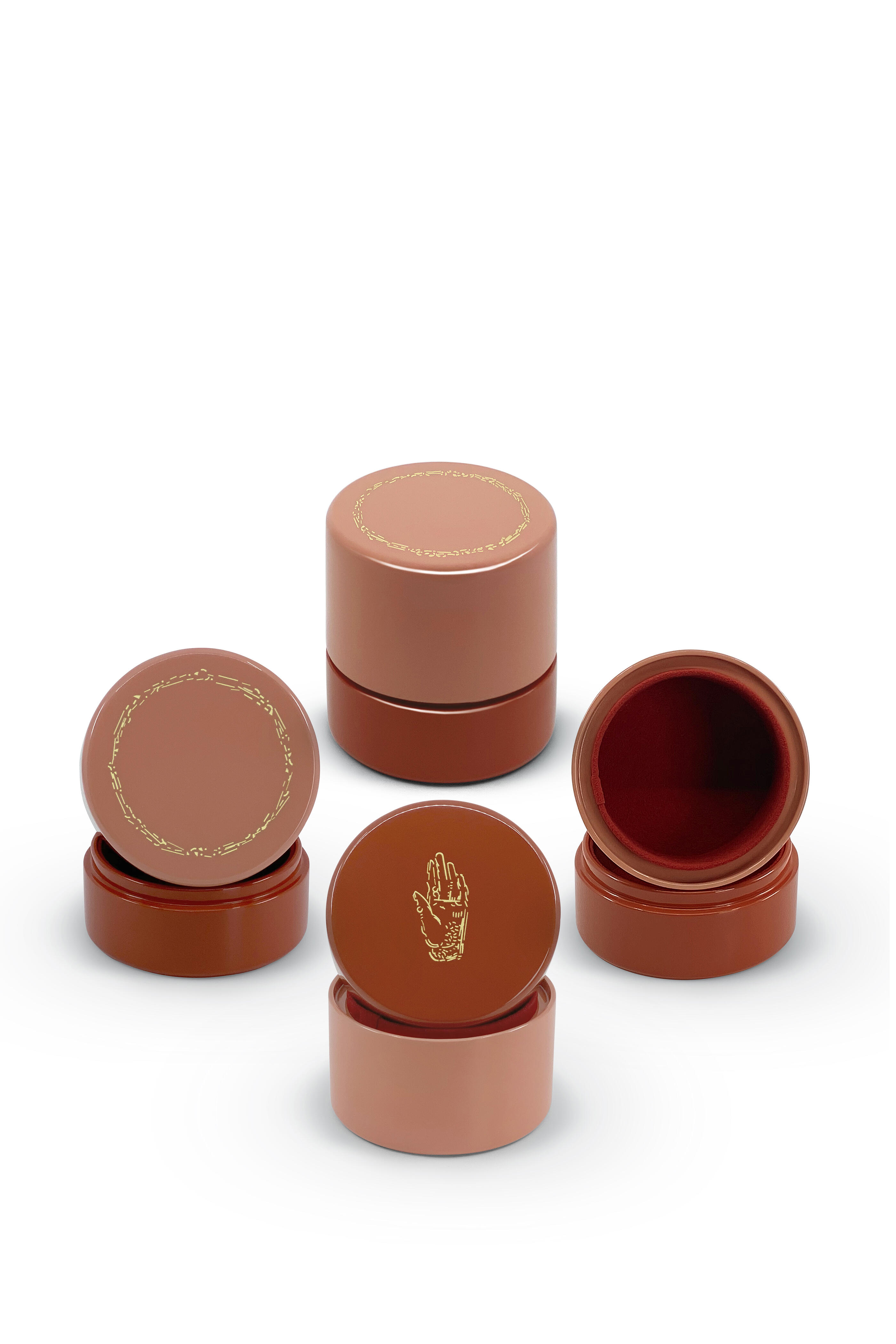 Trove - Sidekick Blush Small Jewelry Box