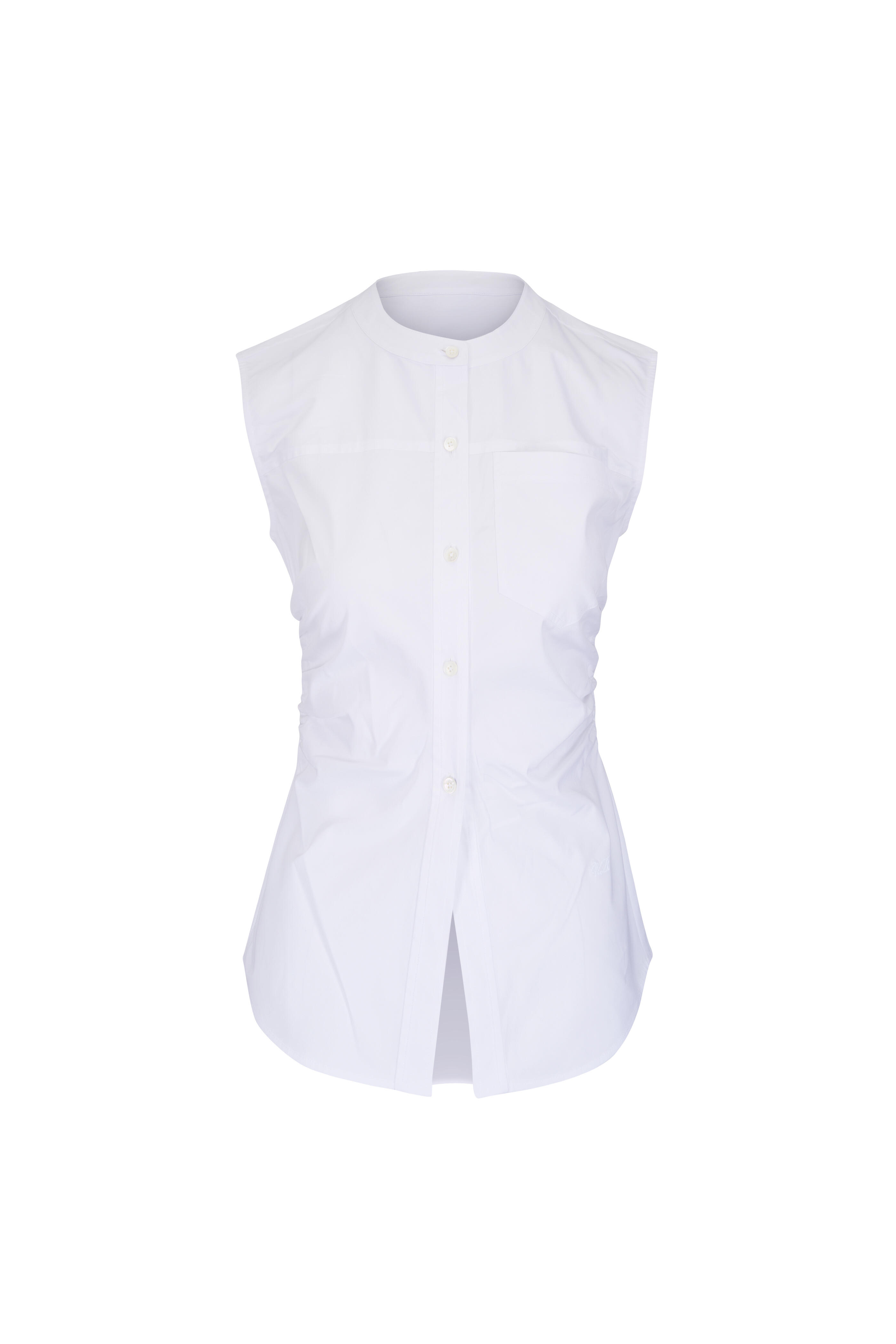 Veronica Beard - Harini White Sleeveless Top - view 1