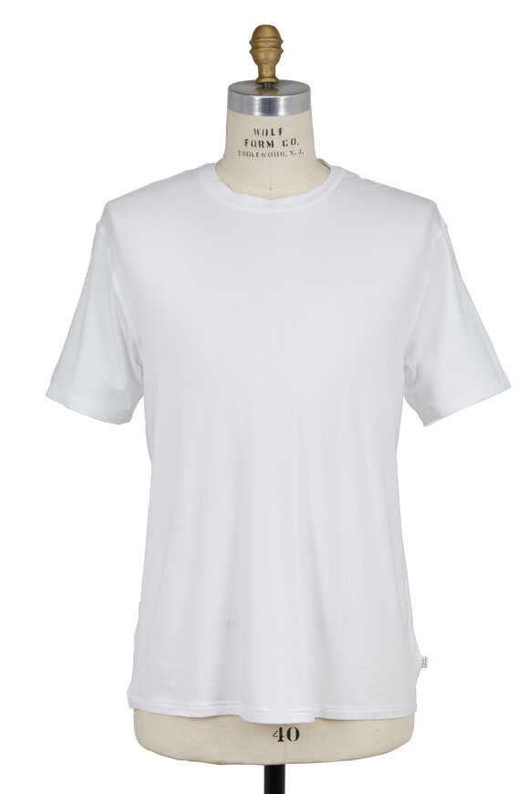 Derek Rose White Jersey Short Sleeve Crewneck T-Shirt