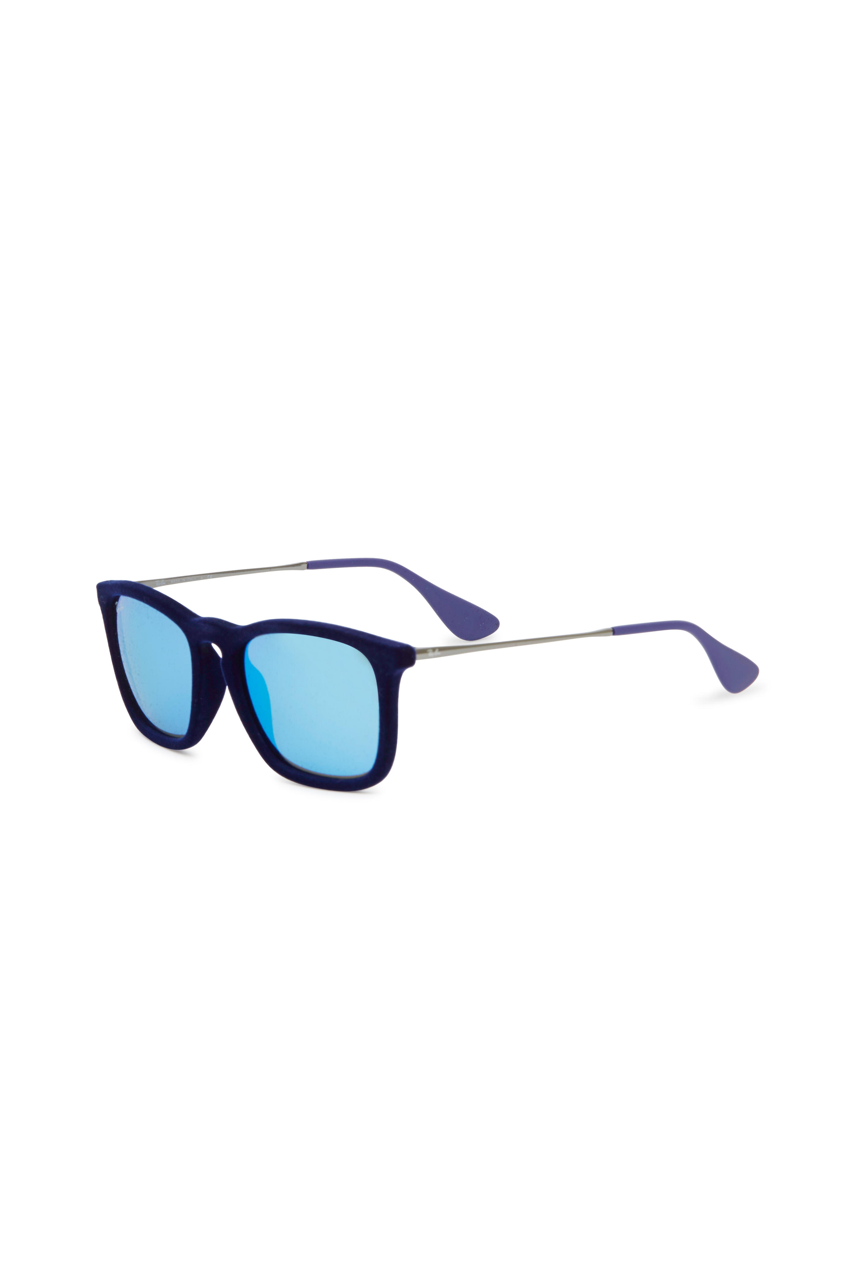 Ray Ban - Chris Velvet Blue Sunglasses | Mitchell Stores