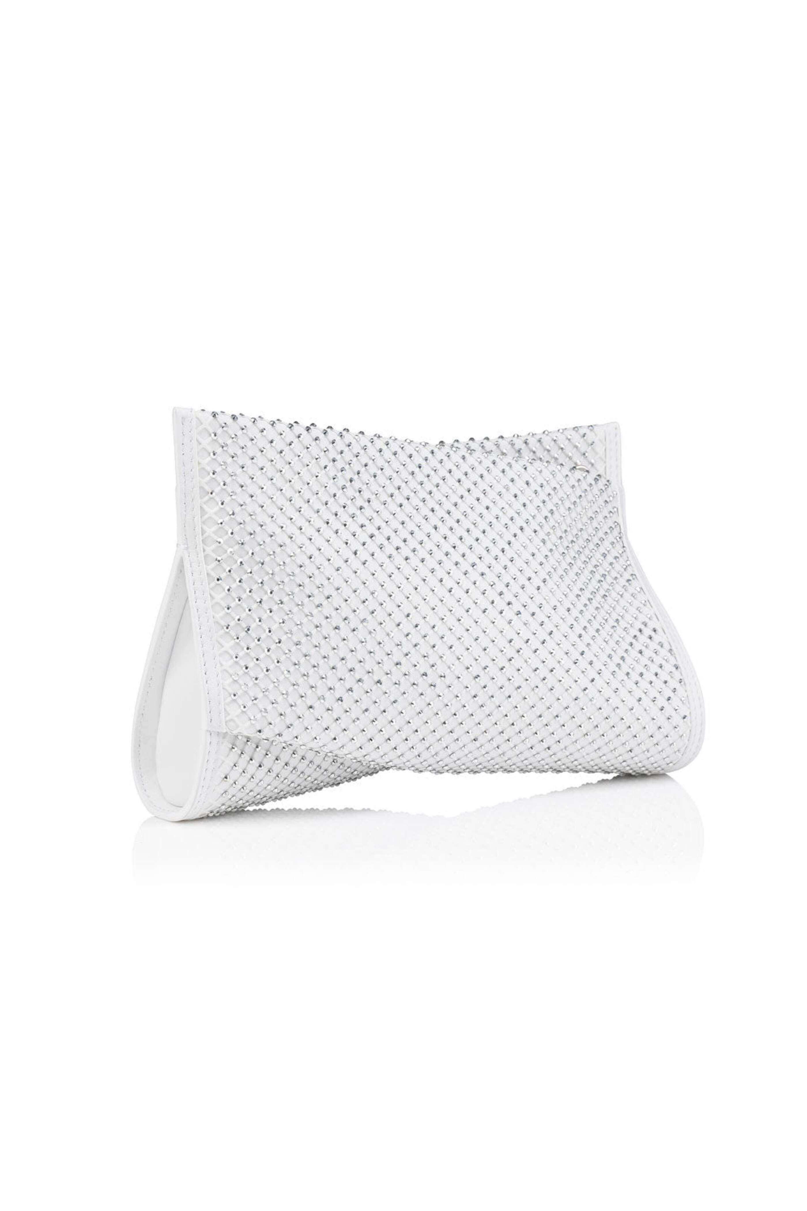 Christian Louboutin - Loubitwist Small Strass in White