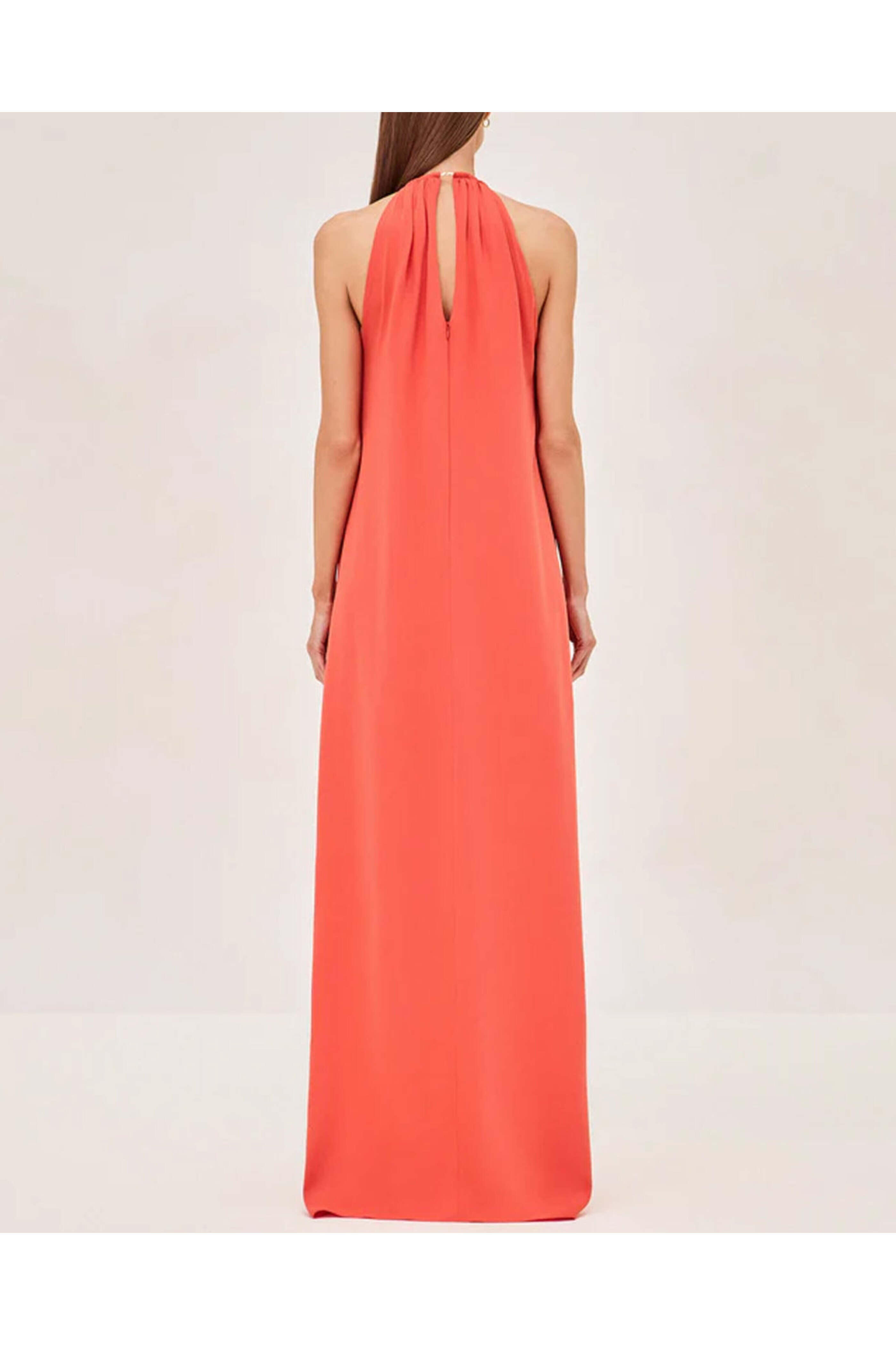 Alexis - Red Orange Celestino Dress
