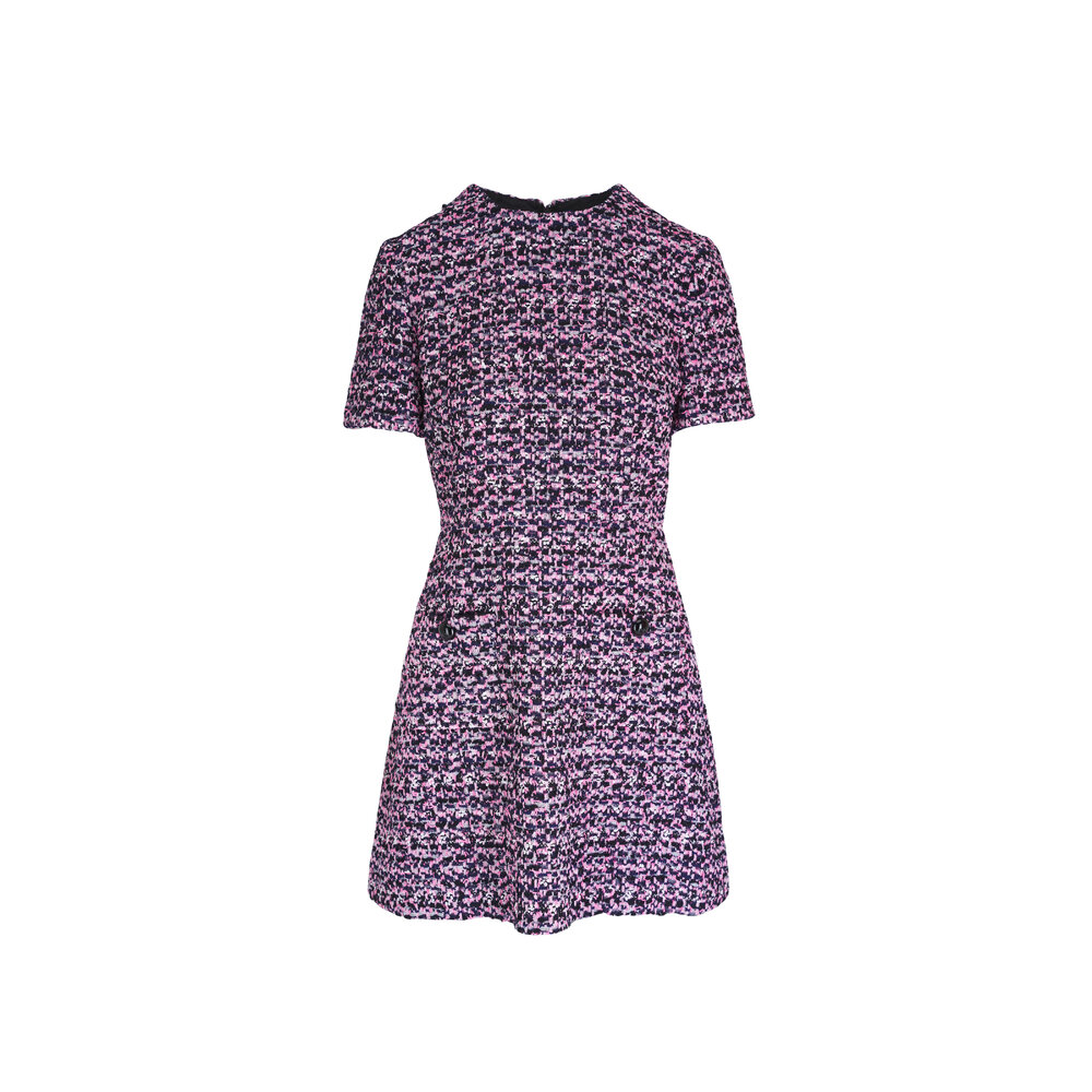 Valentino - Multicolor Ribbon Tweed Mini Dress | Mitchell Stores