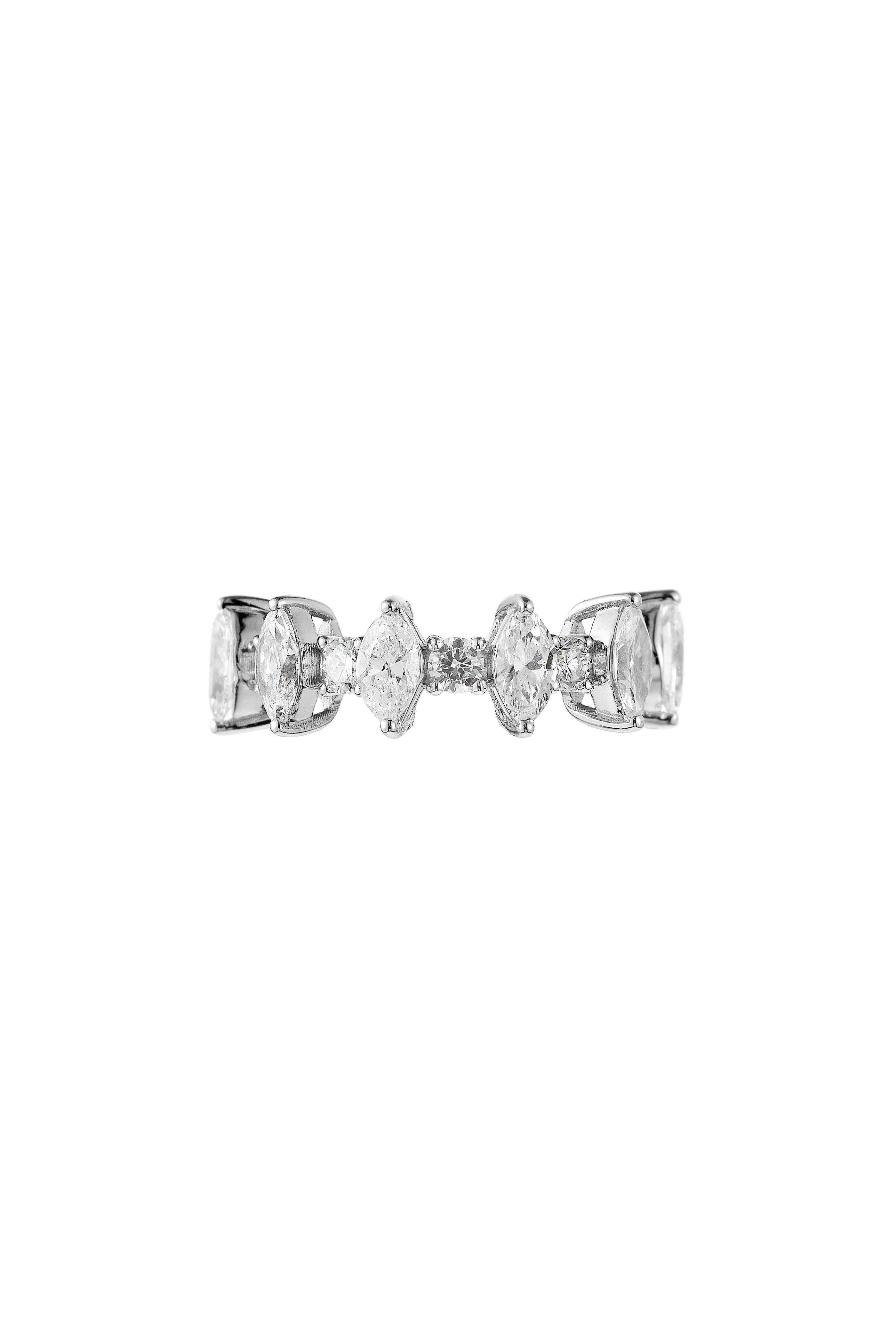 Yeprem Whisper Marquise Diamond Ear Cuff Mitchell Stores