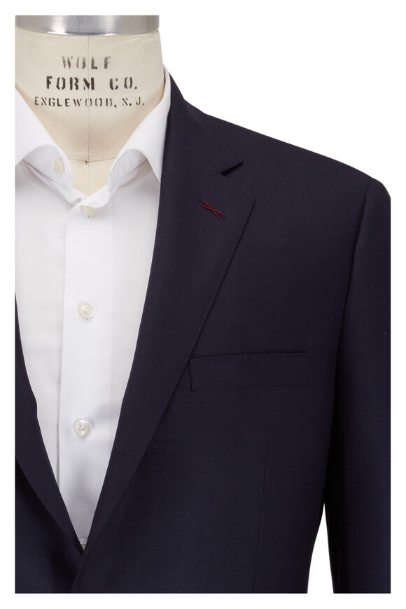 Navy Ice Wool Sportcoat