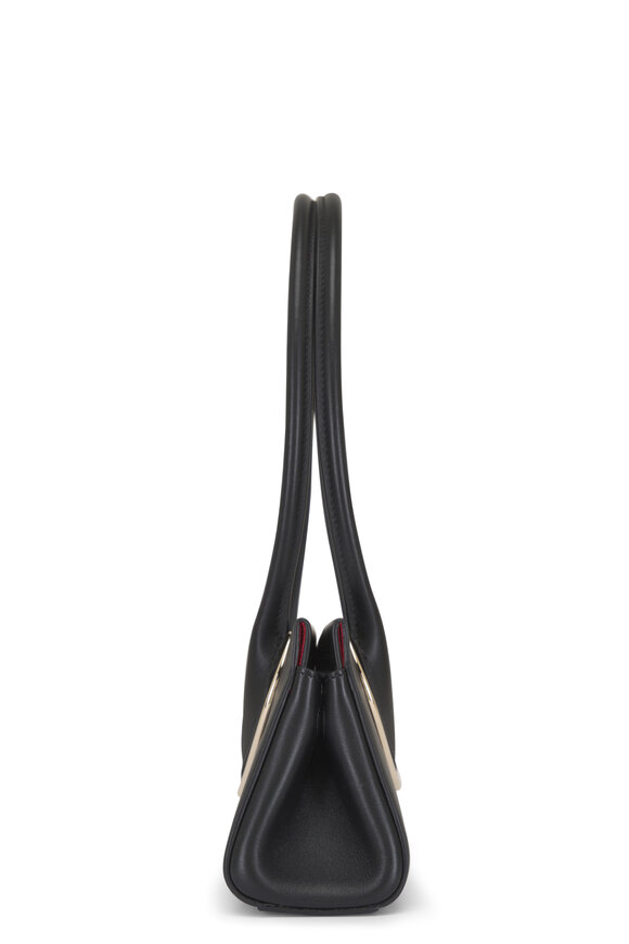 Christian Louboutin Venus Black Leather Shoulder Bag - view 4