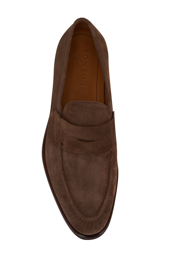 Bontoni - Principe Welt Sesamo Tan Suede Loafer