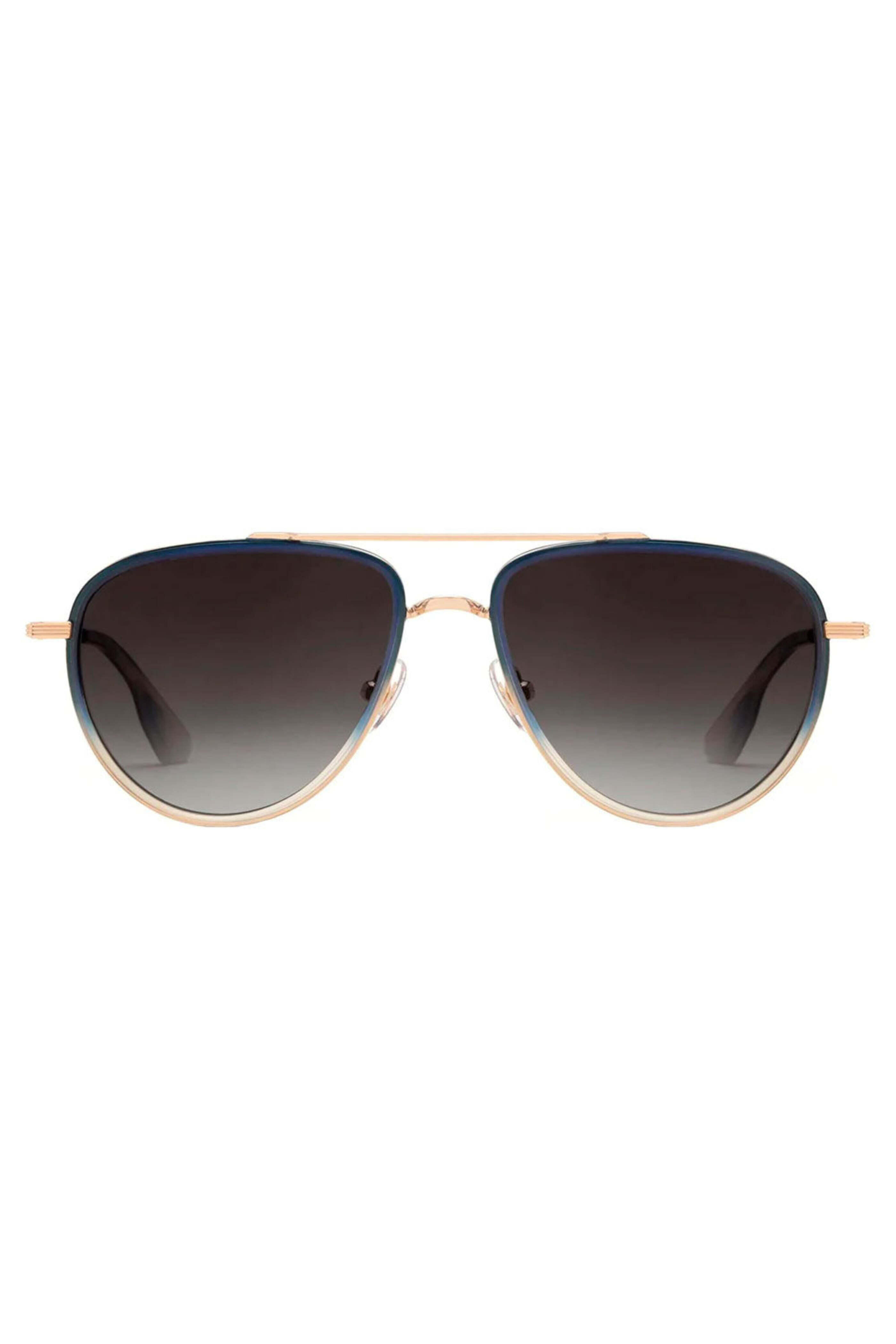 Krewe - Coleman Sunglasses in Matte Indigo and Gravity