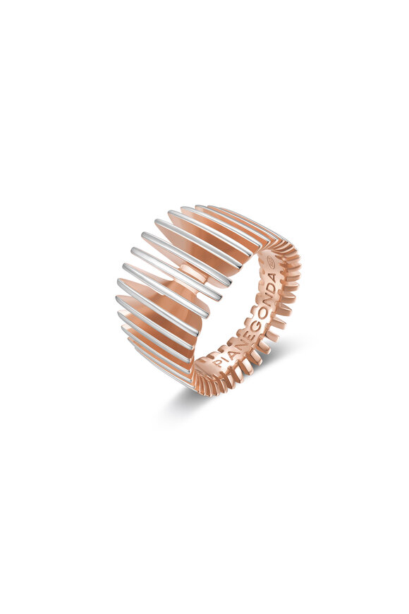 Pianegonda - Rose Gold Plated Dorifora Ring