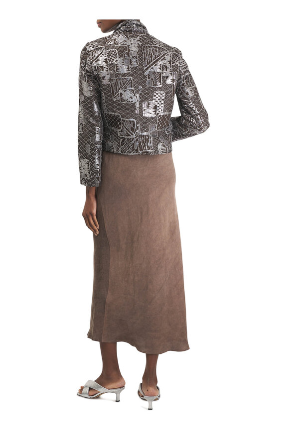 Peter Cohen Silver Lace Jacket - view 4