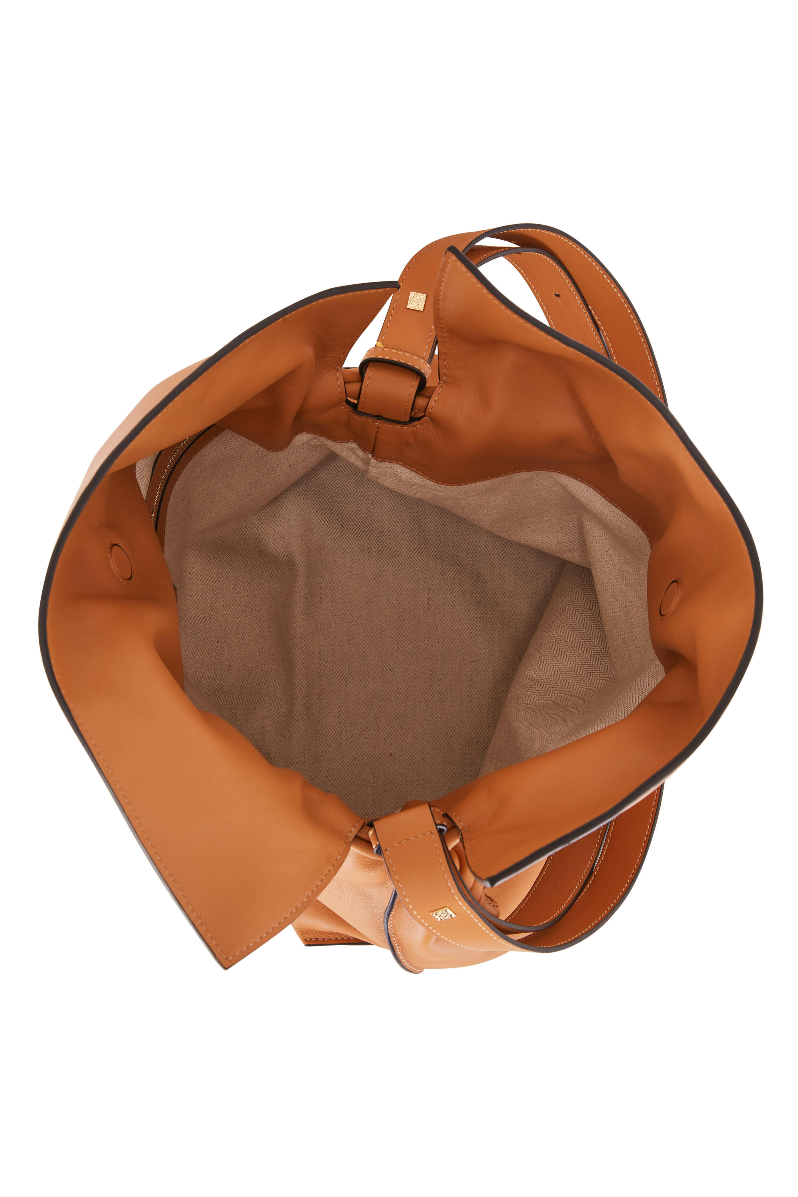 Loewe - Flamenco Warm Desert Leather Large Clutch