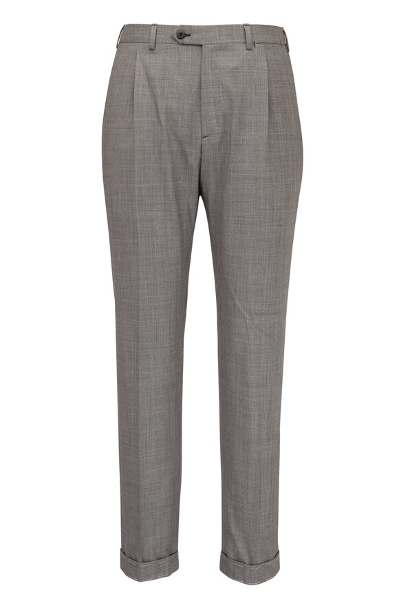 Brioni - Medium Gray Wool Suit