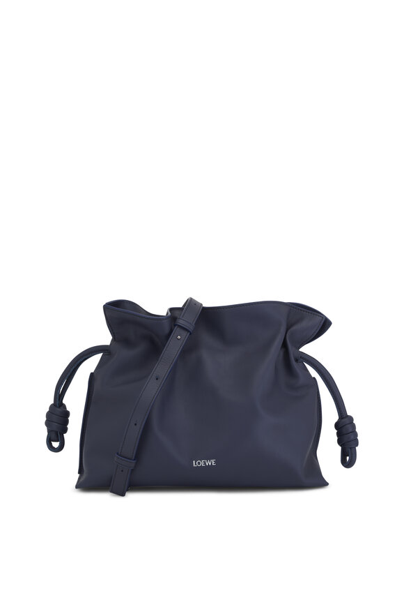 Loewe - Medium Flamenco Abyss Leather Clutch