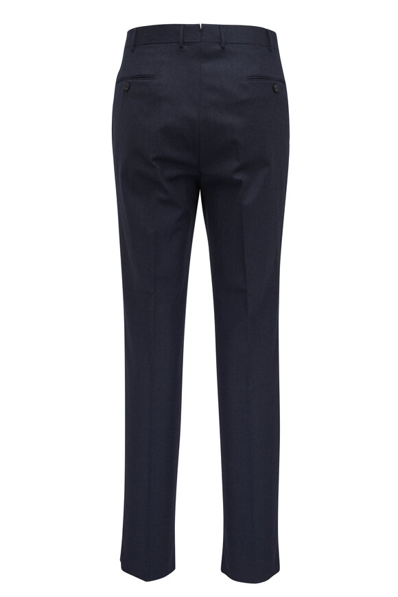 Zegna - Navy Blue Wool Pant 