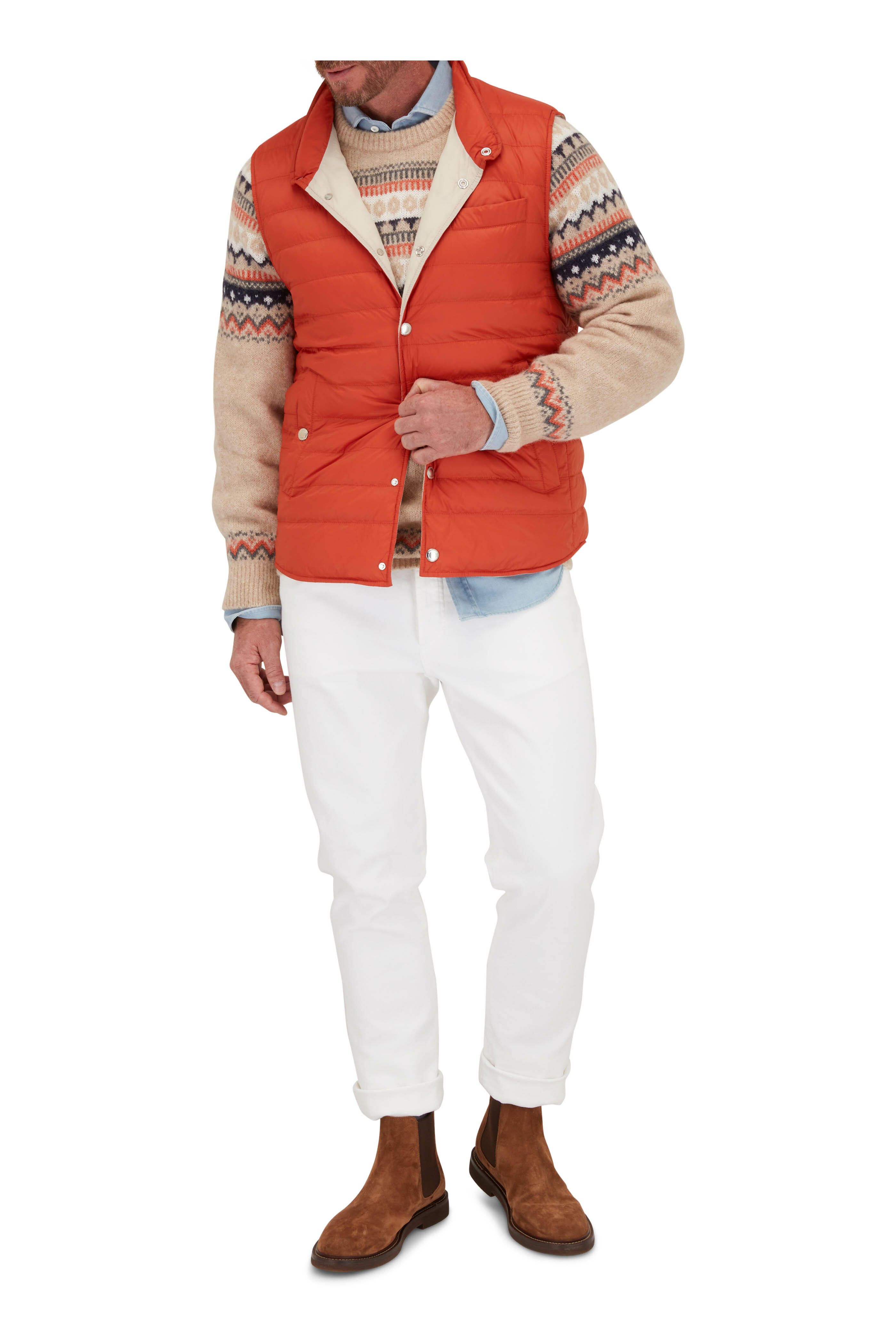 Brunello Cucinelli - Light Brown Apres Ski Sweater