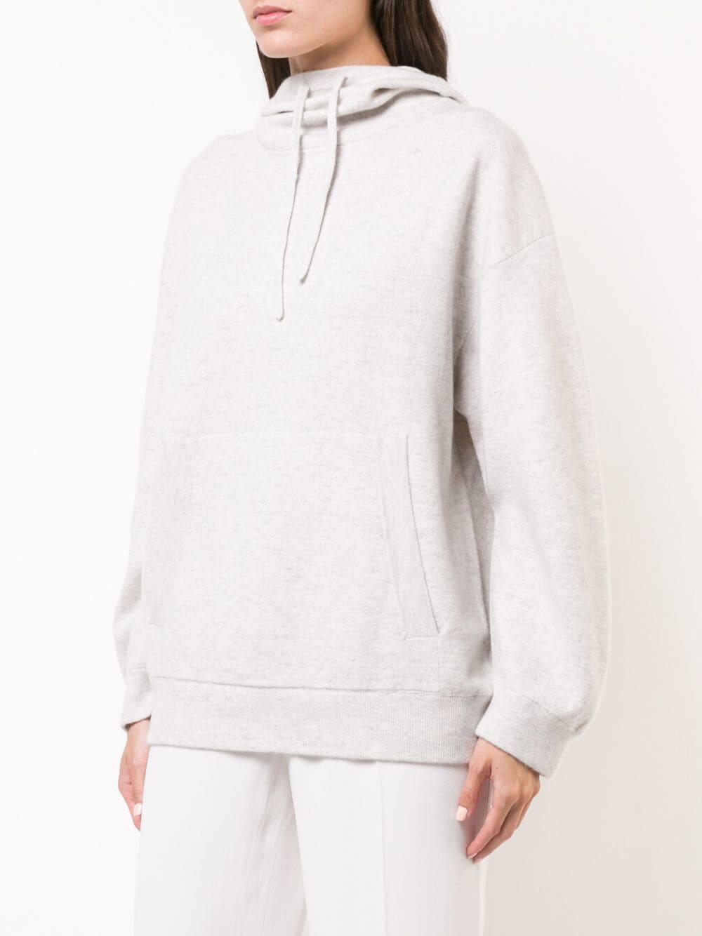 Vince Heather Microstripe Hoodie Size top S