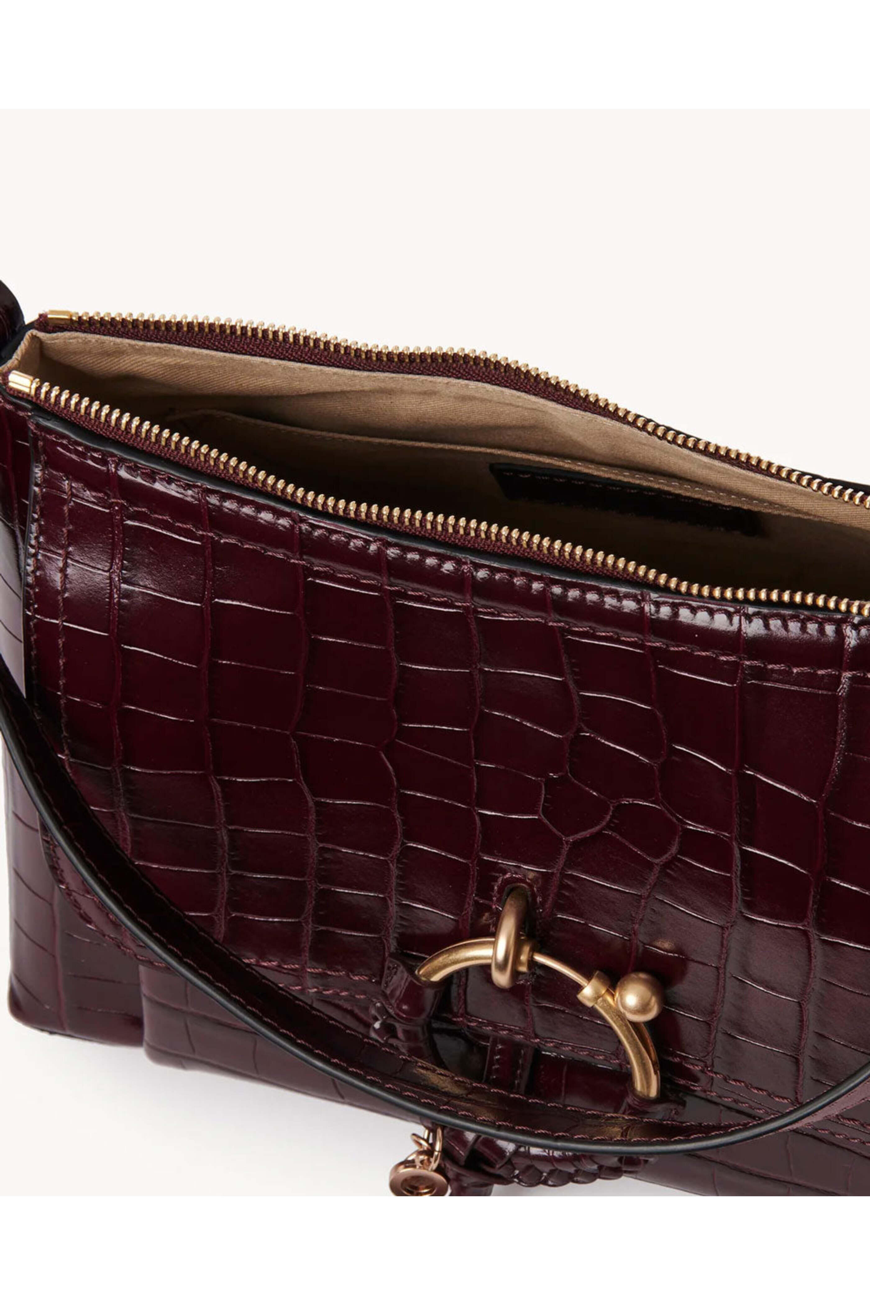SEE BY CHLOE ショルダーバッグ JOAN CHS22WPB15 388 See by Chloé - Joan Small Cross Body Bag in Dark Brown