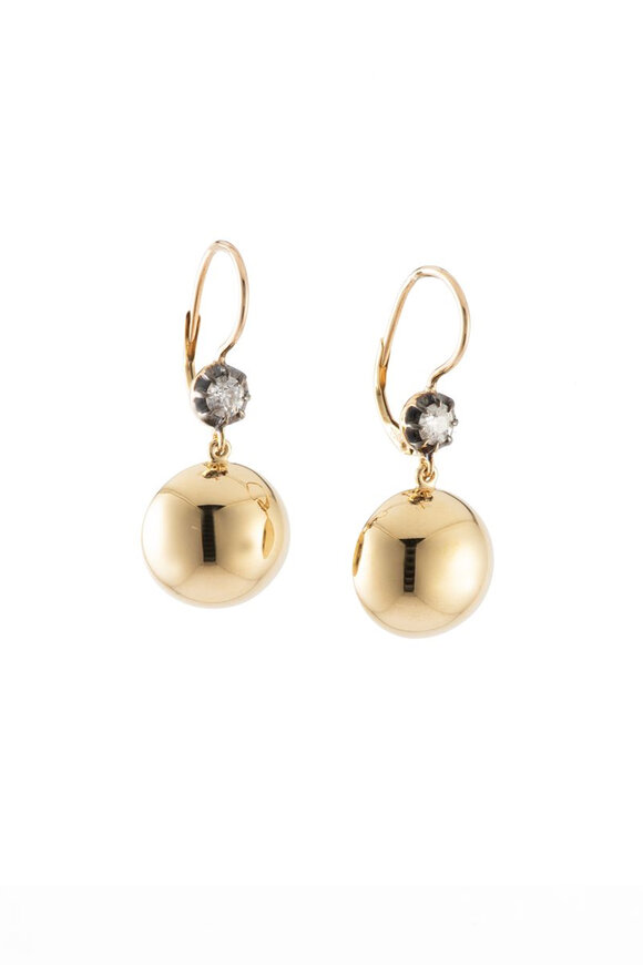 Sylva & Cie Caviar Earrings