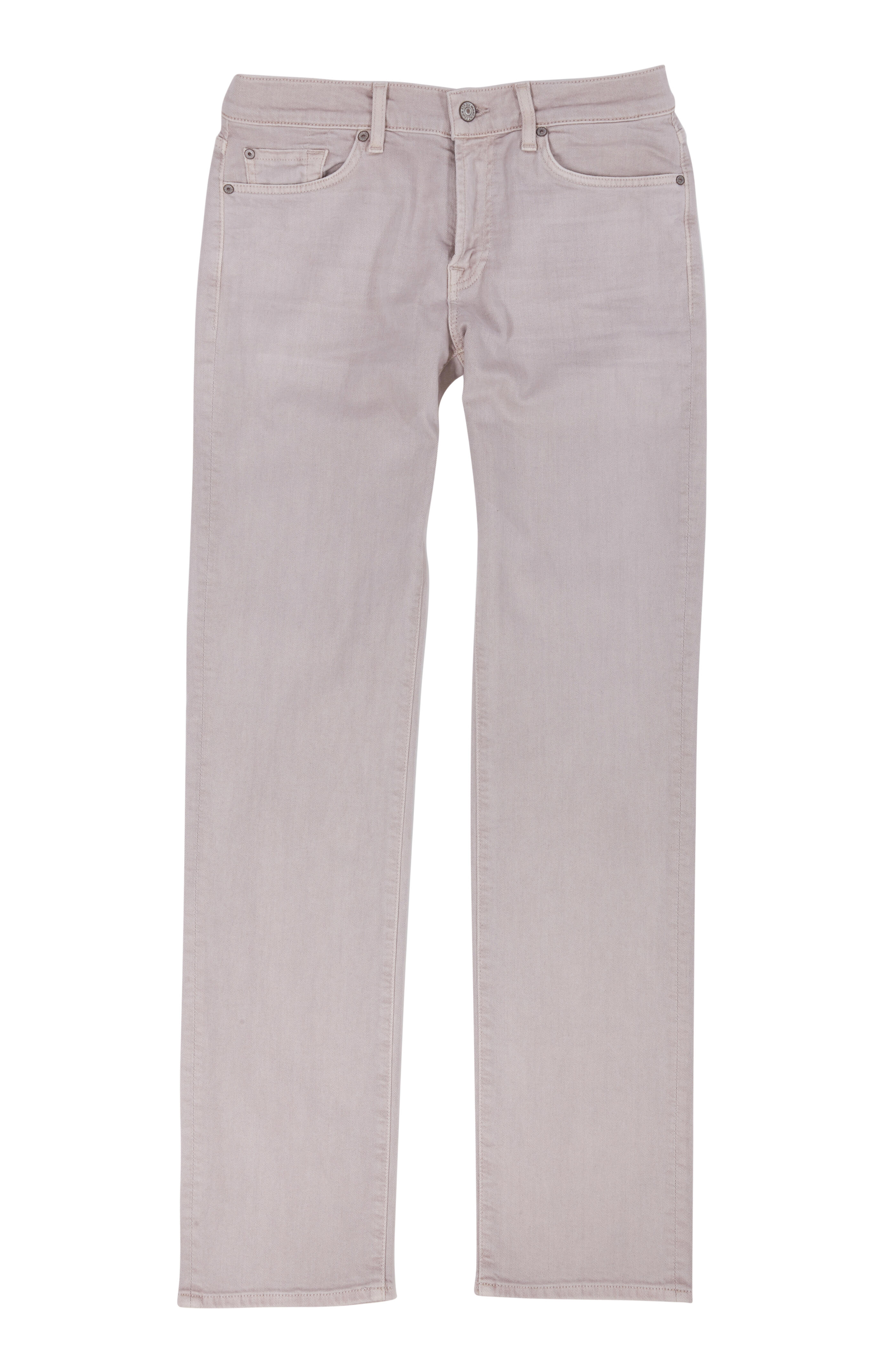 7 For All Mankind - Slimmy Luxe Light Khaki Pant